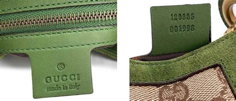 i beni gucci vengono venduti con certifivato|gucci bag interior tag.